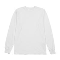 Gambar Muvisin Long Sleeve T-shirt Cotton 20s Kaos Polos Lengan Panjang - Hitam, S dari Muvisin undefined 2 Tokopedia
