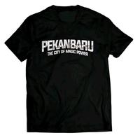Gambar KAOS KATA-KATA PEKANBARU THE CITY OF MAGIC POWER Pria Distro Baju Combed Katun Polos Wanita Keren Dewasa Lembut Nyaman T-Shirt Kata Hitam Pendek Atasan Cowok Sablon - HITAM, S dari STORETHIS undefined 1 Tokopedia