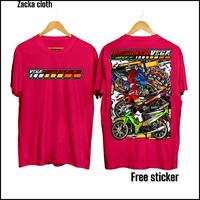 Gambar kaos vega/kaos motor yamaha vega/kaos motor vegaR/kaos motor vegaZR/KAOS YAMAHA VEGAR/Kaos  motor vega R/kaos modifikasi vega R - pink, L dari PASUKAN SABLON undefined 4 Tokopedia