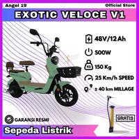 Gambar SEPEDA LISTRIK EXOTIC VELOCE V1 500 W GARANSI RESMI dari angel19 undefined 1 Tokopedia