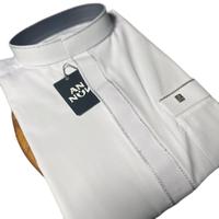 Gambar Koko idan brand annun bahan katun premium original separo resleting brand al mahbub husus putih kantong samping - Putih, S dari Bin attas store undefined 2 Tokopedia