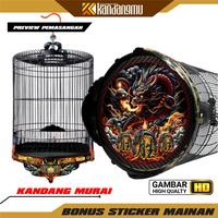 Gambar Jual stiker decal sangkar murai Harga Terbaik & Termurah kandang murai batu terbaru motif singa burung dari CDS Sukoharjo undefined 3 Tokopedia