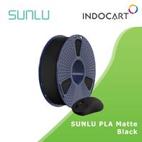 Gambar 3D Printer Filament SUNLU PLA Matte Textured and Neat Winding 1.75mm 1kg - Black dari IndoCart Store undefined 3 Tokopedia