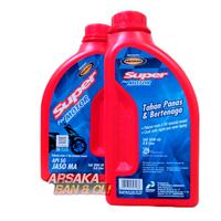 Gambar Oli Mesran Super Motor 800ml SAE 20W-50 untuk Motor - Oil, Motorcycle dari Arsaka Ban undefined 2 Tokopedia