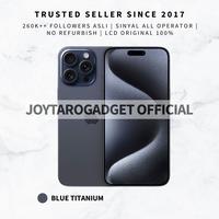 Gambar iPhone 15 pro max 1tb blue titanium second fullset mulus dari Joytarogadget undefined 3 Tokopedia