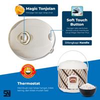 Gambar Miyako Magic Com / Rice Cooker Batik 1.8 Liter - MCM638 BTK dari Wahana Superstore undefined 4 Tokopedia