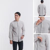 Gambar [ CUCI GUDANG ] Baju Koko Kurta Pria Muslim Lengan Panjang Premium Katun Oxford Nyaman dan Lembut - Stylelaki OSMAN - TOSCA, L dari STYLELAKI undefined 3 Tokopedia