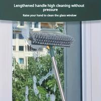 Gambar Floor Brush with Long Handle 5 in 1 Tile Deep Cleaning Tool Scrape Stiff Bristle Cleaning Scrub Brush with Squeege dari Store Yoyon undefined 3 Tokopedia