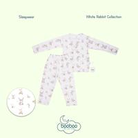 Gambar TENCEL Sleepwear Set | Booboo Collection - White Rabbit - 8-10YO dari Booboo.idn undefined 3 Tokopedia