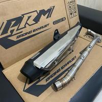 Gambar Knalpot standar racing copy supra fi pnp Astrea supra x125 supra fi original prm racing exhaust free laser nama - Astrea grand, 38 notameng dari leo exhaust undefined 3 Tokopedia