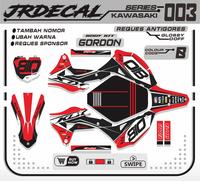Gambar (BISA COD) DEKAL STICKER KLX GORDON CUSTOM VARIASI SIMPLE KEREN FULLBODY-DEKAL STIKER GORDON SIMPLE POLA PRESISI-DEKAL BODY GORDON KEREN MURAH - STIKER GORDON SUPERMOTO TRABAS TRAIL CUSTOM SIMPLE 03 dari Skintique21 undefined 2 Tokopedia