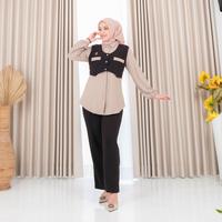 Gambar Gwenza - Tissa Setelan Celana Knit - Muslim Wanita Basic dari gwenza_NEW undefined 1 Tokopedia