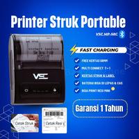 Gambar MOKA POS PRINTER BLUETOOTH / PPOB POS THERMAL 58MM VSC MP-58M KASIR dari Barcode Zone undefined 1 Tokopedia