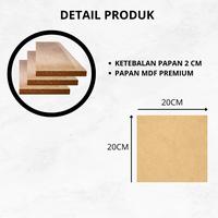 Gambar Akalanka Gallery - Paket 10 Foto Cetak 20x20 CM Bingkai MDF Modern - 8R - Bahan Premium AC 210 GSM Laminasi Glossy - Tahan Air & Tidak Rusak Tembok - Full Frame / Full Gambar, 1 PCS dari Akalanka Gallery undefined 5 Tokopedia