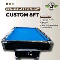 Gambar MEJA BILLIARD 8FT CUSTOM MEJA BILLIARD CUSTOM dari Lynbilliard1 undefined 1 Tokopedia