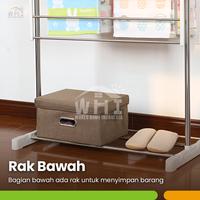 Gambar [ EXCLUSIVE ISCHAINDYOFC ] WHI - Jemuran Baju Lipat Multifungsi Stainless Steel Kokoh Dan Minimalis - MJJ-1 dari Worldhome Indonesia_NEW undefined 3 Tokopedia