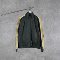 Gambar Jaket FRED PERRY STRIPE SHOULDER WHITE YELLOW DARK GREEN ZIP TRACK JACKET 100% ORIGINAL - L dari HYPESNEAKER.IDN undefined 1 Tokopedia
