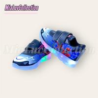 Gambar Sepatu Sneaker Anak Laki-laki Motif Spiderman Terbaru Berbahan Mesh & Spon Dengan Lampu LED Dibagian Sollnya Untuk Usia 1-5 Tahun - Hitam, 22 dari MiaLuvCollection0928 undefined 4 Tokopedia