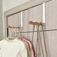 Gambar Over The Door Hook Hanger Folding Drying Rack Space Saving Hanging Rack for Laundry Bathroom Bedroom Travel Hangers dari GROSIR MOZAIKINDAH TERRBARRRU undefined 2 Tokopedia