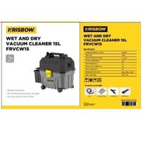 Gambar KRISBOW FRVCW15 PENYEDOT DEBU MULTI FUNGSI 15 LITER 2IN1 WET & DRY VAKUM CLEANER dari Store Sinar Lestari undefined 5 Tokopedia