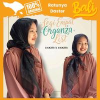 Gambar Hijab Segi Empat Organza Lis Hijab Denpasar Silk Square Muslim Kerudung Wanita - S4 ORGANZA LIS BLACK dari Daster-Kekinian undefined 3 Tokopedia