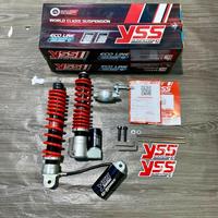 Gambar Shockbreaker YSS G-Series Tabung Pisah Depan Belakang Vespa S LX LXV 2V 3V Iget – Merah - DEPAN dari K2K SCOOTER GARAGE undefined 1 Tokopedia