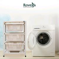 Gambar Rovega keranjang laundry susun 3 alb - 370lgy - putih dari BR olshop.id undefined 1 Tokopedia