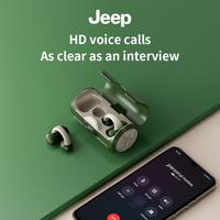 Gambar Jeep JP EC003 Headphone Nirkabel Earphone Klip Telinga Bluetooth 5.4, Headset Klip Telinga Terbuka dengan Mikrofon, Speaker Mini Nirkabel Bluetooth untuk Olahraga Lari Gym, USB-C, Kompatibel dengan Android IOS Wireless Handsfree Bass - Hijau Tentara dari Jeep Smart undefined 5 Tokopedia