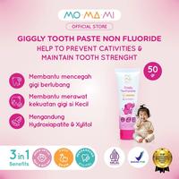 Gambar MOMAMI Giggly Toothpaste 50gr / Pasta Gigi Bayi Non Flouride / Flouride Grape Banana Odol Anak / BANDUNG - Non Flouride, T.PASTE MOMAMI dari mamamatteoid undefined 4 Tokopedia