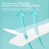 Gambar Cofoe Plester Putih Medis Perekat Perban Micropore Untuk Luka Perban Luka Operasi Besar Kasa Steril - 10pcs 5x9cm dari cofoe store undefined 5 Tokopedia