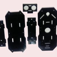 Gambar 4WD CS - 03 Robot Chassis Crawler Style Frame, Rangka Robot, Arduino dari Indoriva OnLine undefined 4 Tokopedia