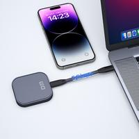 Gambar DM Mini Magnetic Portable SSD External FS510 /SSD WIRELESS MAGNETIC MAGSAFE / SSD External For Iphone 512GB 1TB - 512GB dari PS Enterprise undefined 4 Tokopedia
