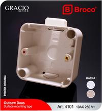 Gambar BROCO Outbow Dus Gracio (4101) - White dari Broco Official undefined 2 Tokopedia