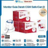 Gambar Sinocare Alat Cek Gula Darah Monitor 24 Jam iCan i3 (Buy 3 Free 1) CGM 15 Hari Berkelanjutan Bluetooth dari Satu Solusi Sehat undefined 1 Tokopedia