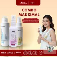 Gambar Green Angelica Paket Combo Maksimal – Hair Shampoo 100ml, Hair Serum 60ml, Hair Tonic 100ml, Hair Tonic Grey | Atasi Rambut Rontok & Kebotakan dari Tajiroo undefined 1 Tokopedia