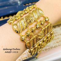 Gambar Gelang Dubai / Kendari / Gelang India Aksesoris wanita Murah dan Mewah BISA COD Emas Bracelets dari ambibug undefined 1 Tokopedia