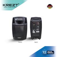 Gambar KREZT Portable Speaker WAS-108B Speaker 8 Inch Fitur Bluetooth With 2 Microphone Wireless Uhf dari KREZT undefined 4 Tokopedia