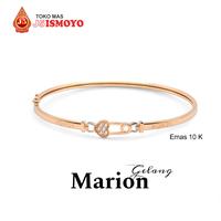 Gambar J5 Ismoyo Gelang Emas Asli 10 Karat Model Bangle Marion dari J5Ismoyo undefined 1 Tokopedia