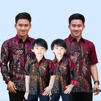 Gambar Baju Batik Couple Ayah Dan Anak Laki-laki Lengan Panjang Pendek Usia 3 Sampai 10 Tahun Motif Terbaru Bahan Premium Sarimbit Batik Keluarga Ayah Dan Anak Cowok Kekinian Murah - kemeja ayah panjang, M dari Insanstore13 undefined 1 Tokopedia