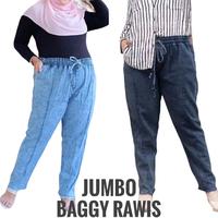 Gambar Baggy Jeans Standar & Jumbo Snow Rawis (F) dari My_Laras undefined 1 Tokopedia