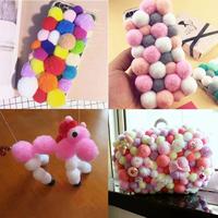 Gambar 50pcs/lot pompom colourfull - 10mm, BIASA dari Primeivon Craft undefined 3 Tokopedia