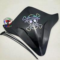 Gambar VISOR SEPEDA BMX PLUS STIKER HOLOGRAM BMX / Visor Sepeda Universal Bisa Semua Sepeda Sesuai Stang Sepeda Motorcycle Bicycle Windshield Aksesoris Outdoor - Tengkorak LUFFY dari JF Variasi undefined 4 Tokopedia