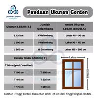 Gambar Gorden Blackout Pink renda pompom Hordeng ping renda pom pom Kain free tali hordeng Jendela - Gorden Pink pakai pompom, Tinggi 150cm / 6 gelombang dari Quinbe Gorden Homedecor undefined 4 Tokopedia