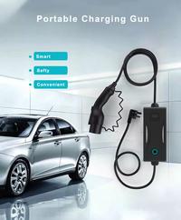 Gambar New energy car charger 7KW 0.96 inch type 2 tuya smart BT electric New energy car portable ev charger station dari Flexana undefined 2 Tokopedia
