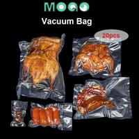 Gambar MOGO 20pcs Kantong Plastik Emboss Vacuum Sealer Makanan Food Grade Storage Bag Ukuran - 20×30cm  20pcs dari Mogo Store undefined 1 Tokopedia