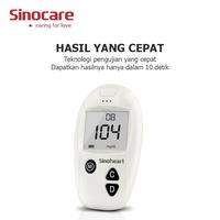 Gambar Sinocare/Sinoheart Safe Accu Alat Cek Gula Darah ukurda Tes Darah Strip Gula Darah cekgula stik  gula Strip Gula dari Sinomed Official undefined 5 Tokopedia