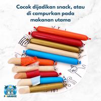Gambar PAKET SOSIS KUCING ISI (100 PCS) - Sosis Anjing dan Kucing Murah dan Berkualitas | Dog and Cat Sausage 15g | Makanan Pet Snack Cemilan Sosis Kucing Anjing Bergizi | Snack Kucing Anjing Vitamin Sosis Kucing Cemilan dari Areuz Official undefined 4 Tokopedia