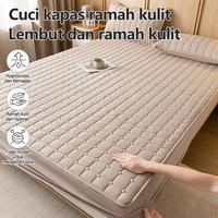 Gambar Sprei Sultan Waterproof anti ompol anti tahan air Viral Seprei Adem full Karet 180x200 160x200 king queen tipe 1 2 motif baru 200x200 120x200 90x200 tinggi 30 cm - Abu-abu, 90x200cm dari AKOM HOME undefined 3 Tokopedia