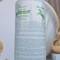 Gambar Hemat 2 Botol - Vienna Blue Horse Herbal Growth Shampoo Kuda untuk Pertumbuhan Rambut & Perawatan Rambut 350ml dengan Minyak Kemiri untuk Rambut Halus Berkilau dari areshabeauty undefined 5 Tokopedia
