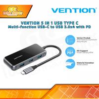 Gambar VENTION USB Type C Hub to USB 3.0 4 Port with Power Delivery - TFD dari Techno Computer Bali undefined 1 Tokopedia